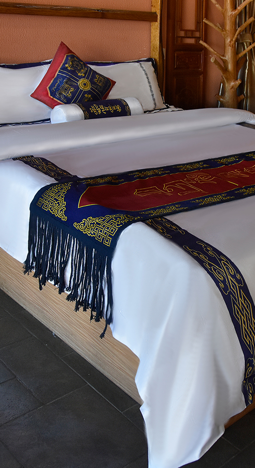 民宿酒店床上用品、藏族元素床上用品