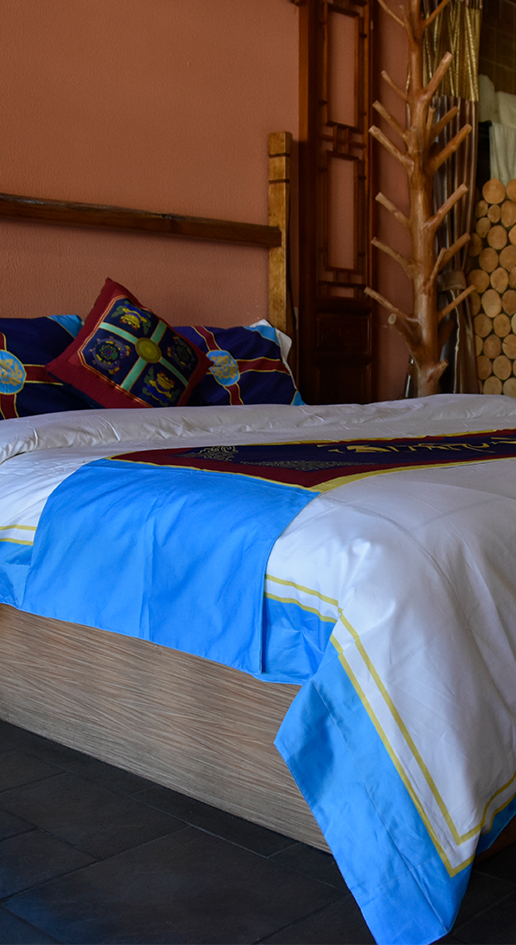民族風格床上用品、藏族元素民宿床上用品